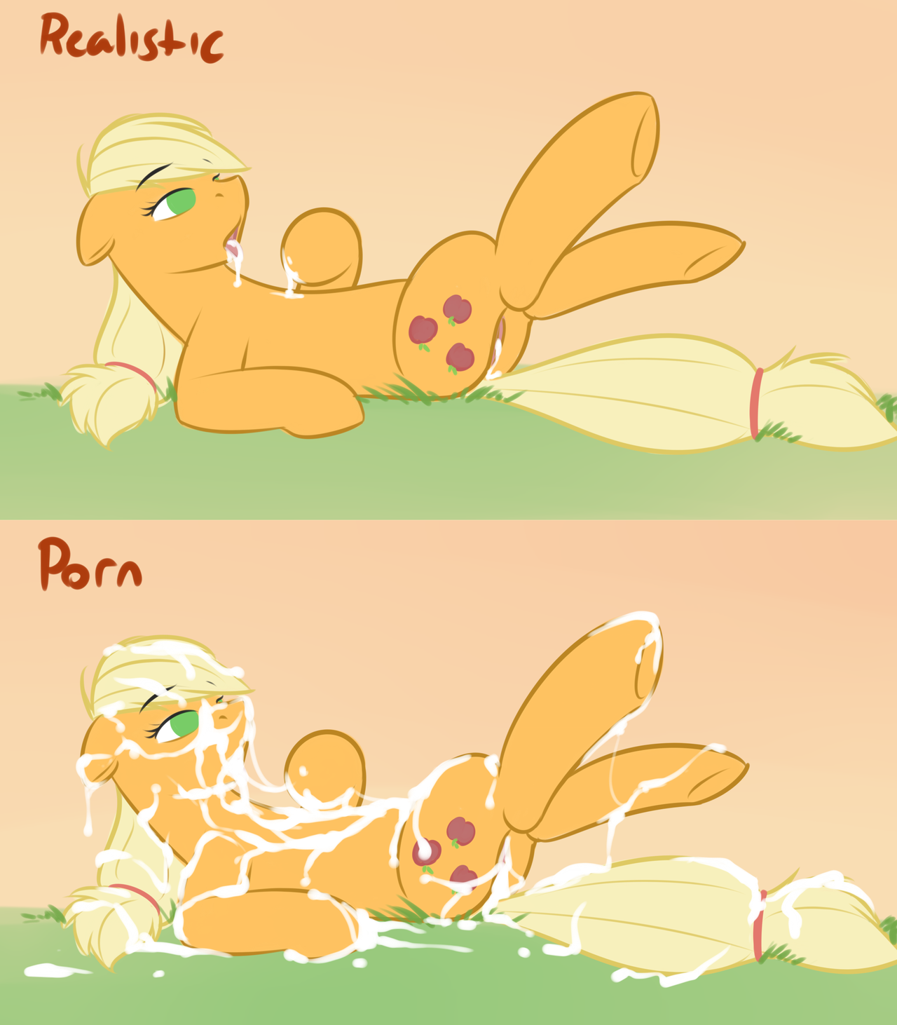 Rule34 – If it exists, there is porn of it / fatalpony, applejack (mlp) / 94213