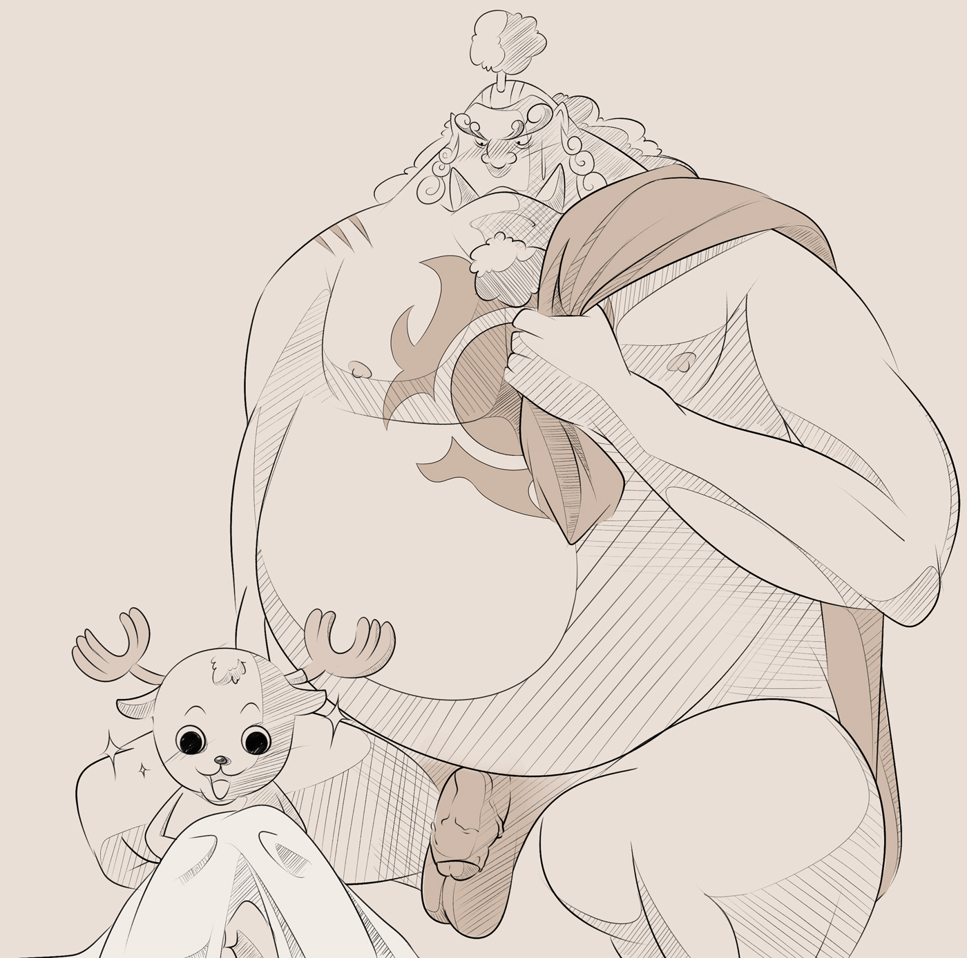 Rule34 – If it exists, there is porn of it / jimbei, jinbe, jinbei, tony tony chopper / 94224