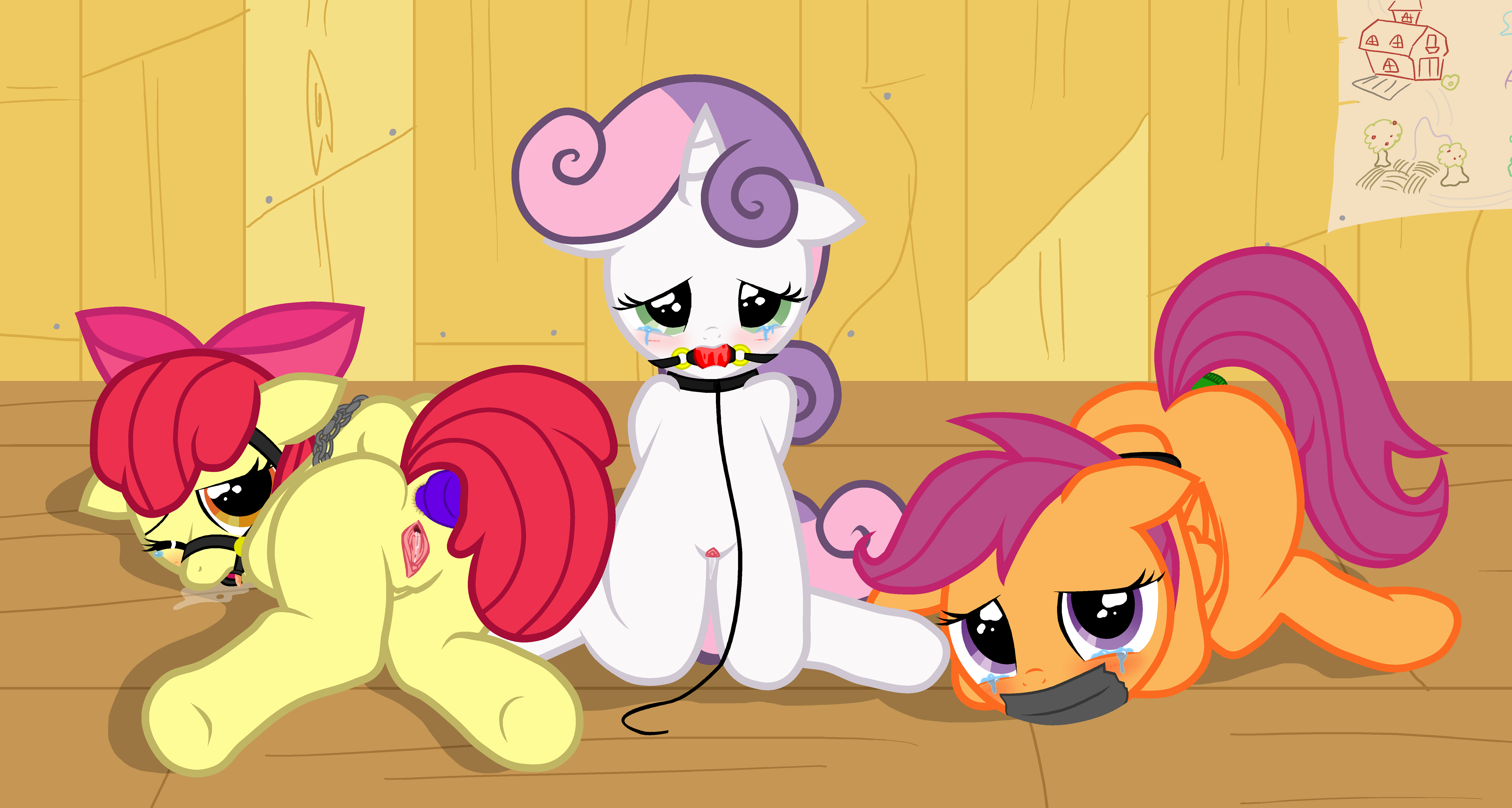 Rule34 – If it exists, there is porn of it / pyruvate, apple bloom (mlp), cutie mark crusaders, scootaloo (mlp), sweetie belle (mlp) / 94274