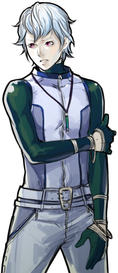 hiroaki (kof), cyrus, advance wars, official art, 1boy, cyrus (advance wars), male focus, simple background, solo, white background