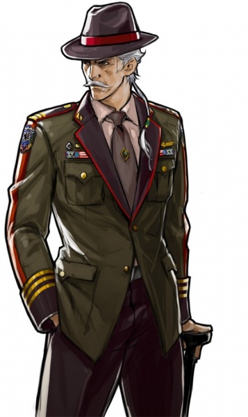 forsythe (advance wars), advance wars, official art, tagme, male focus
