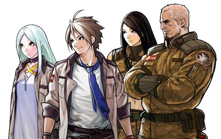 brenner (advance wars), isabella (advance wars), lin (advance wars), will (advance wars), advance wars, lowres, official art