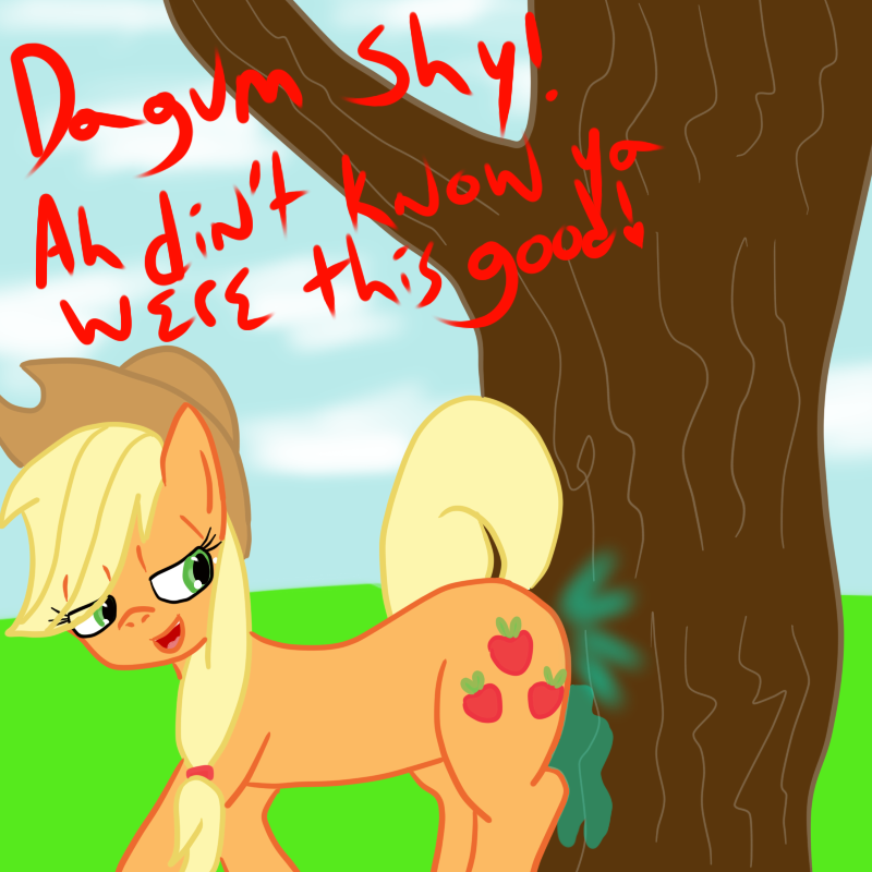 Rule34 – If it exists, there is porn of it / applejack (mlp), fluttershy (mlp) / 94697