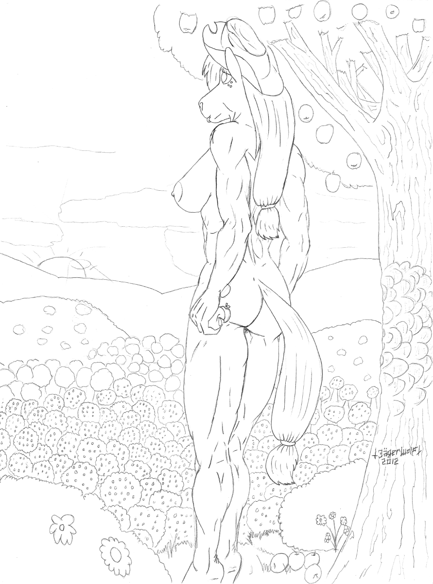Rule34 – If it exists, there is porn of it / mortis kull, applejack (mlp) / 94733