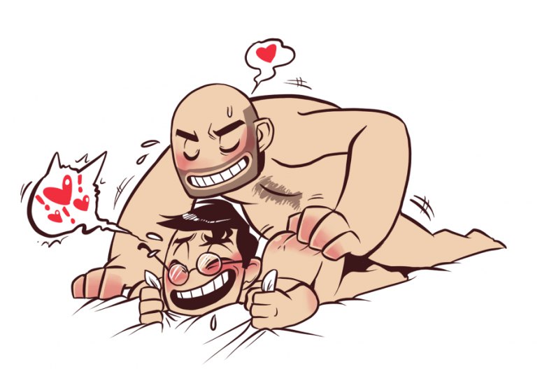 Rule34 – If it exists, there is porn of it / owlymedics, heavy (team fortress 2), heavy weapons guy, medic (team fortress 2) / 94743