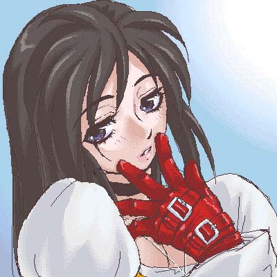 garnet til alexandros xvii, final fantasy, final fantasy ix, lowres, 00s, long hair, oekaki