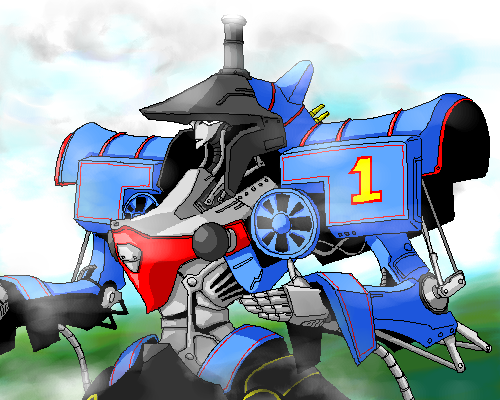 five star stories, thomas the tank engine (series), lowres, tagme, mecha, robot, what