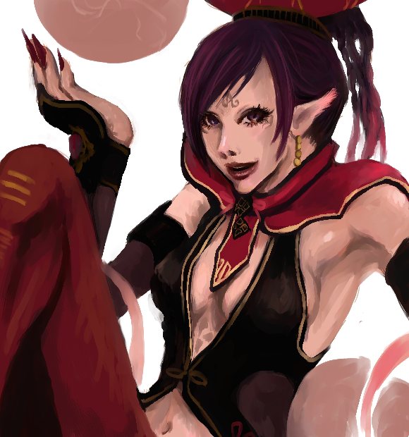 da ji, musou orochi, tagme, 1girl, female focus, solo
