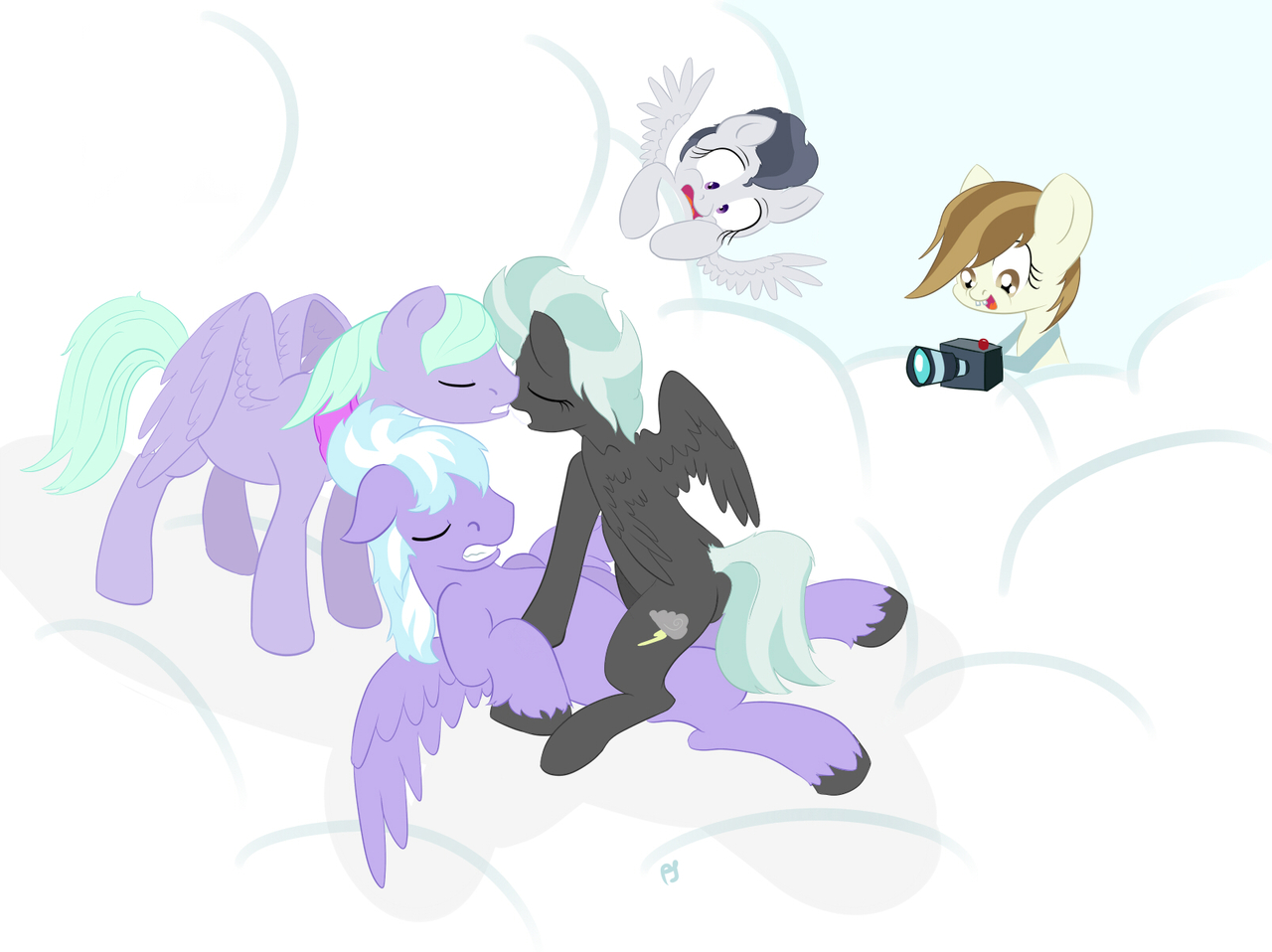 Rule34 – If it exists, there is porn of it / cloud chaser (mlp), featherweight, flitter, rumble, thunderlane / 95181