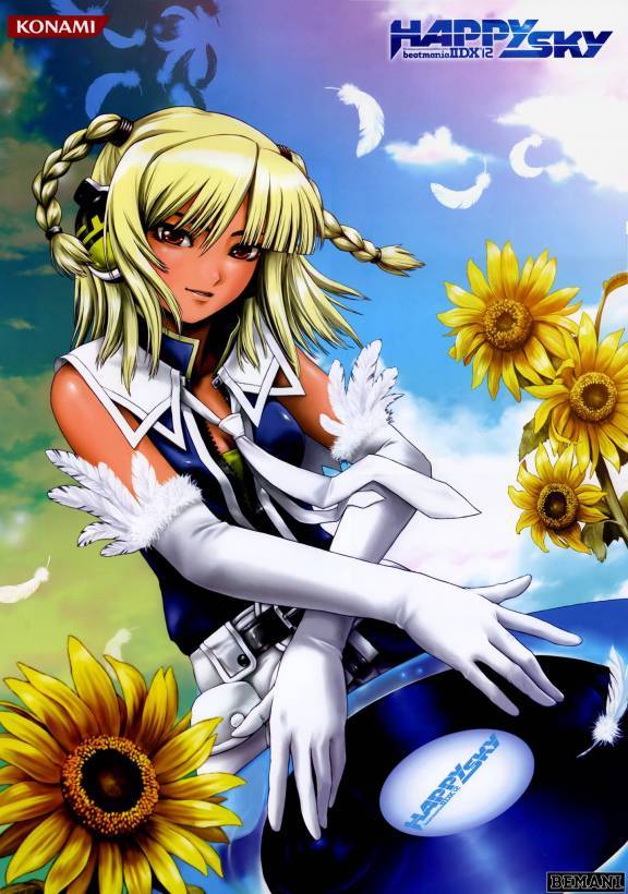 goli matsumoto, xiatian (beatmania), beatmania iidx, bemani, tagme, dark skin