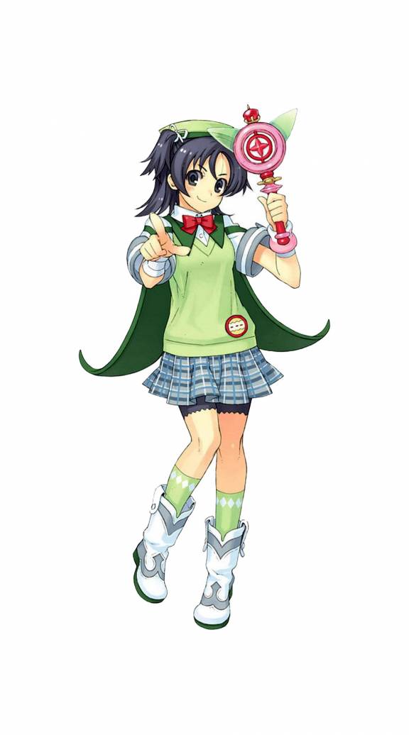 watanuki nao, poin stadt, atelier (series), atelier lise, gust, official art, 1girl, alchemist, bike shorts, bike shorts under skirt, blue eyes, blue hair, blush, boots, bow, bowtie, buttons, cape, female focus, flat chest, full body, green socks, hair ribbon, hat, knee boots, kneehighs, looking at viewer, matching hair/eyes, miniskirt, plaid clothes, plaid skirt, pleated skirt, pointing, ribbon, school uniform, short hair, short twintails, shorts, shorts under skirt, simple background, skirt, smile, socks, solo, standing, sweater vest, swept bangs, turtleneck, twintails, two side up, vest, wand, white background, wide sleeves, wristband