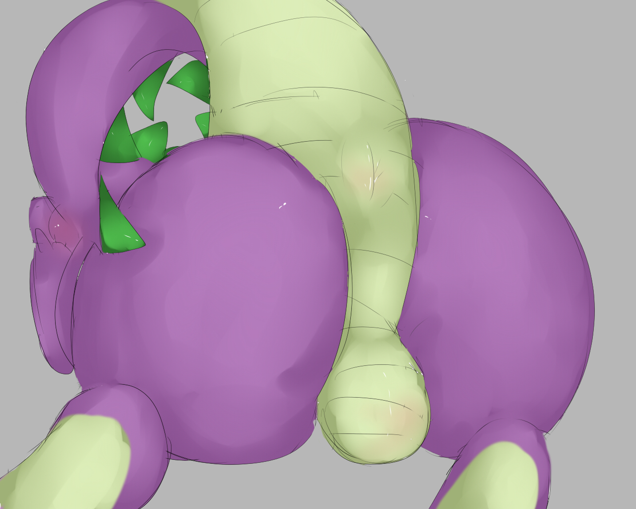 Rule34 – If it exists, there is porn of it / laine, spike (mlp) / 95549