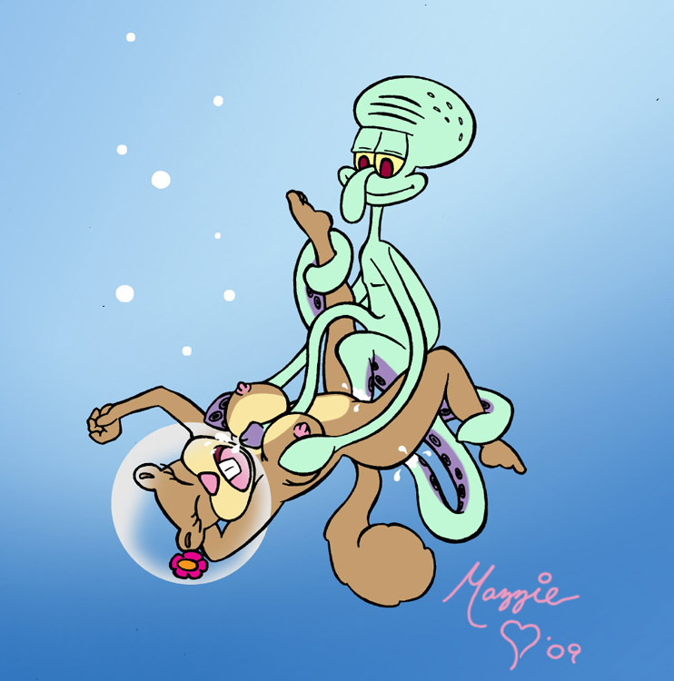 Rule34 – If it exists, there is porn of it / sandy cheeks, squidward tentacles / 95561