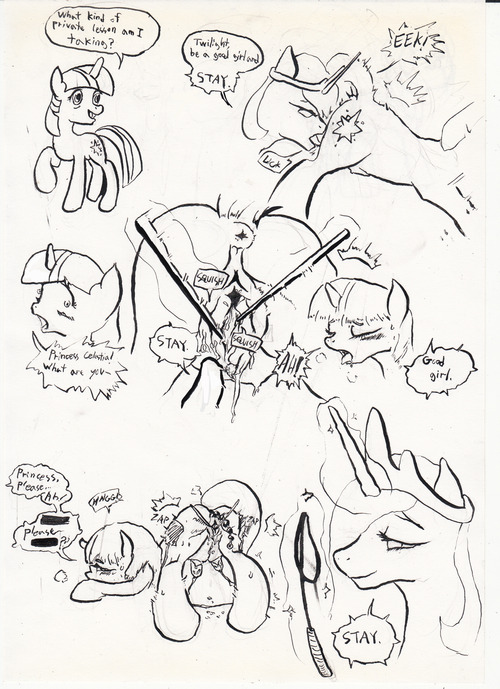 Rule34 – If it exists, there is porn of it / lyun, princess celestia, twilight sparkle (mlp) / 95627