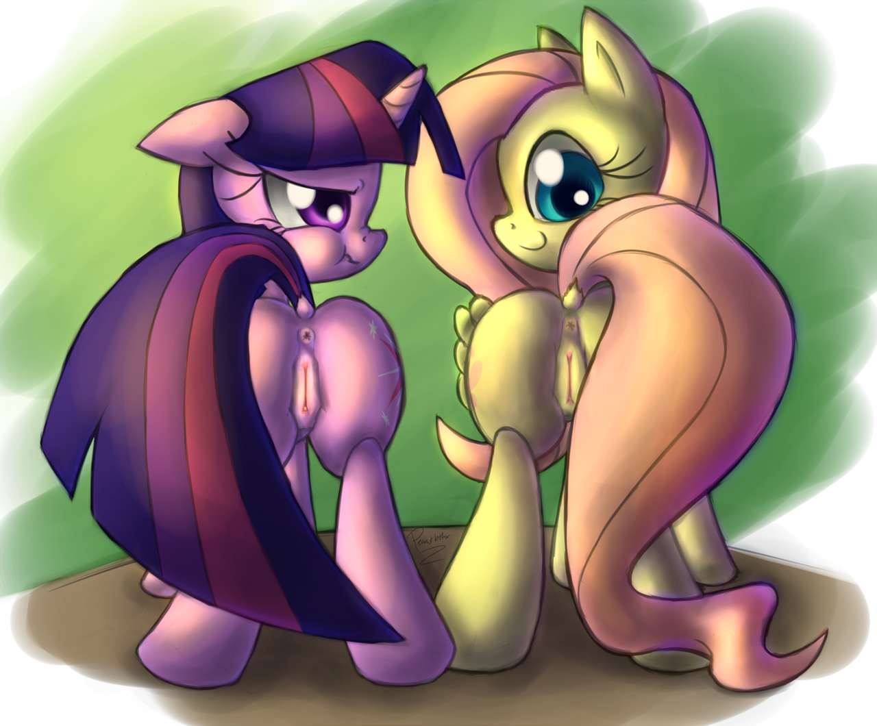 Rule34 – If it exists, there is porn of it / peanutbtter, fluttershy (mlp), twilight sparkle (mlp) / 95683