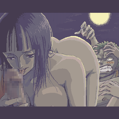 Rule34 – If it exists, there is porn of it / dugan, nico robin, roronoa zoro / 95743
