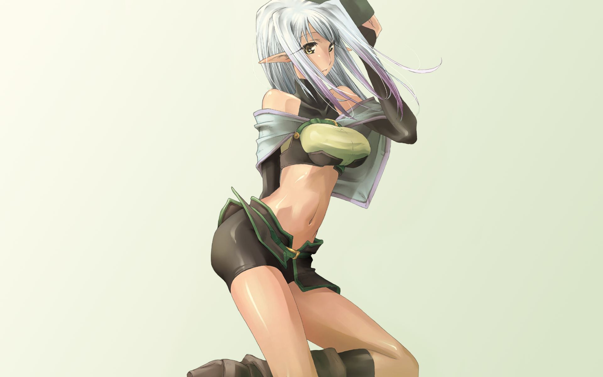 hunter (ragnarok online), ragnarok online, highres, tagme, hunter, solo, white hair