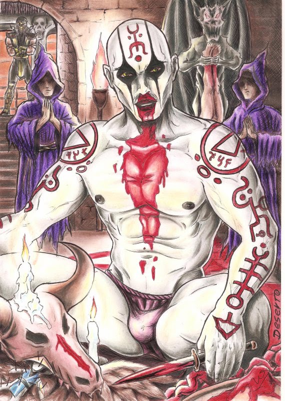 Rule34 – If it exists, there is porn of it / desertomental, quan chi, scorpion (mortal kombat) / 98581