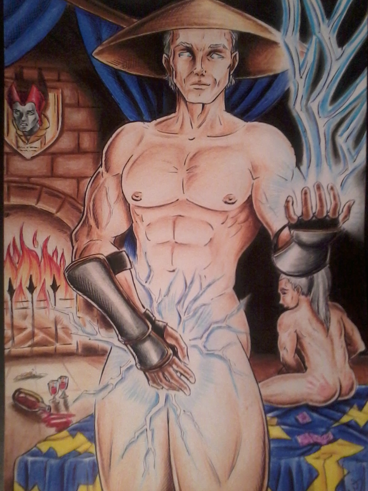 Rule34 – If it exists, there is porn of it / desertomental, fujin (mortal kombat), raiden (mortal kombat), shinnok / 98585