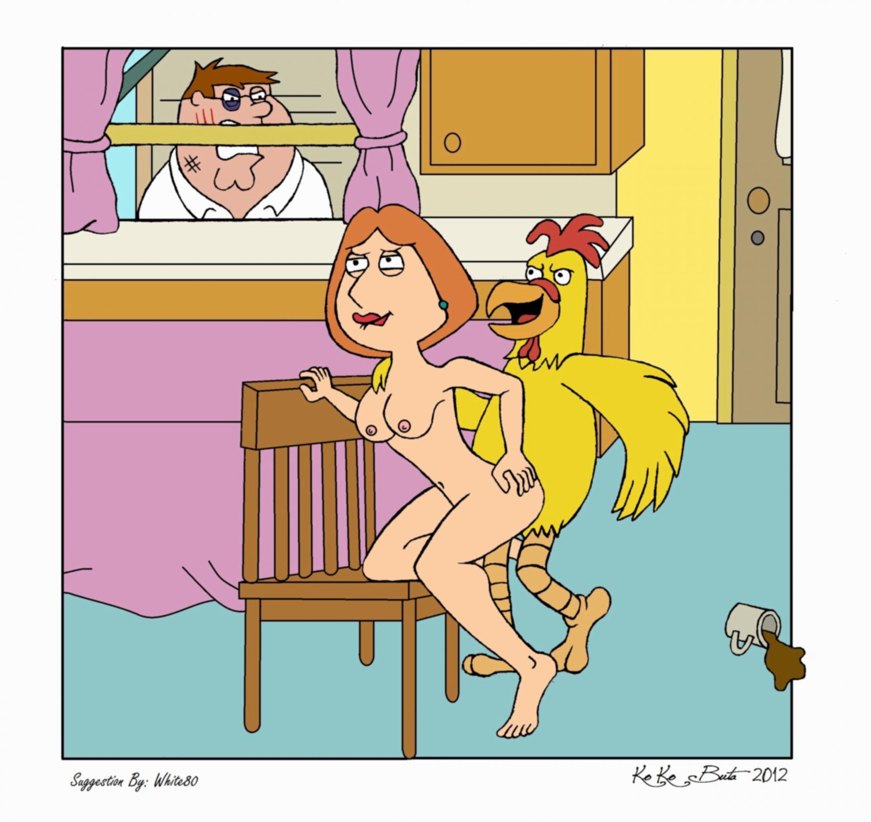 Rule34 – If it exists, there is porn of it / ernie the chicken, lois griffin, peter griffin / 98778