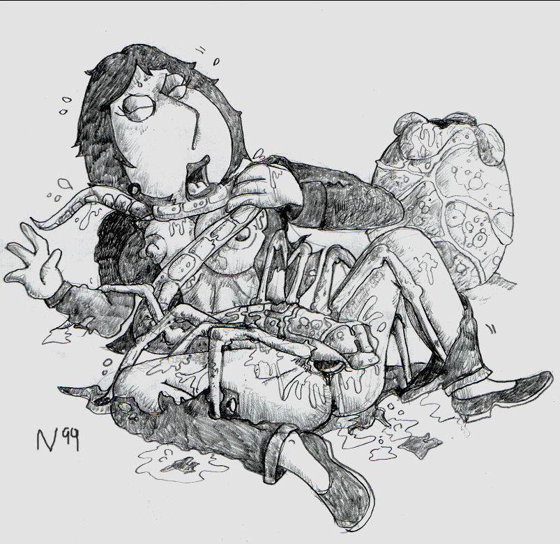 Rule34 – If it exists, there is porn of it / necron99, facehugger, lois griffin, xenomorph / 98797