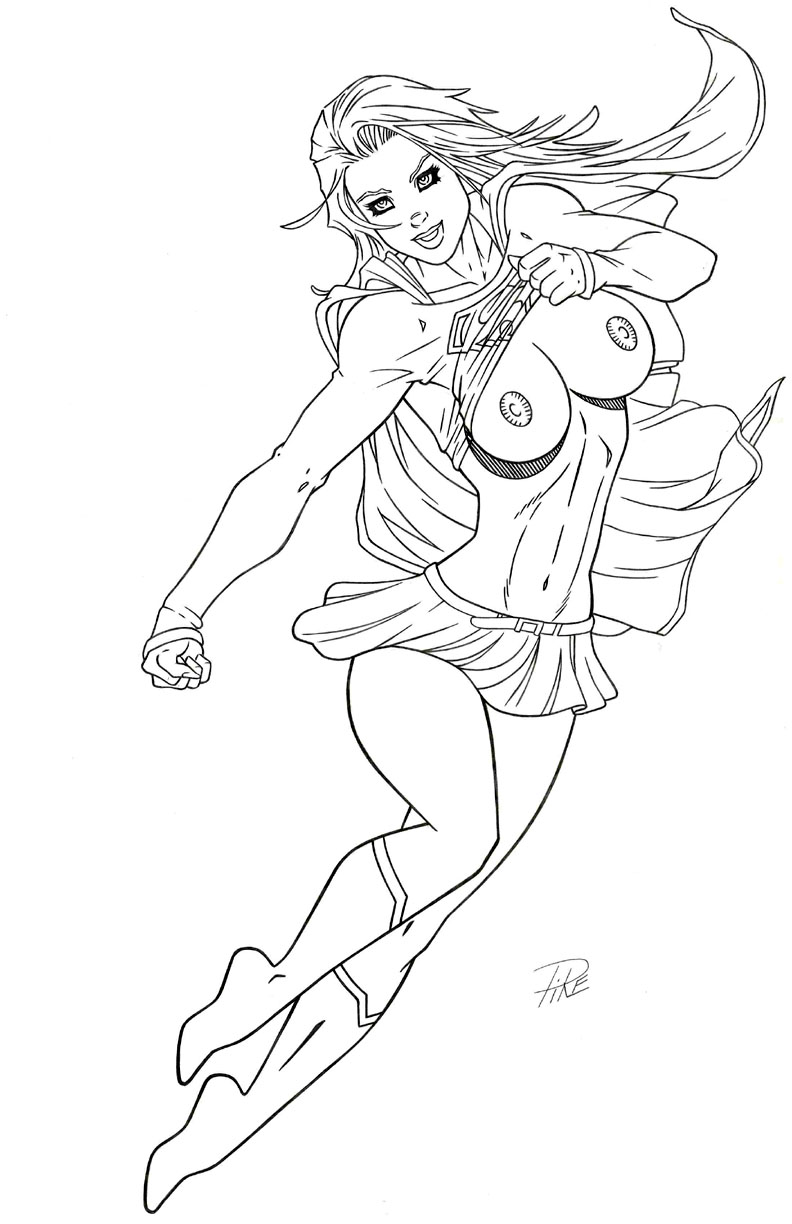 Rule34 – If it exists, there is porn of it / pike (artist), supergirl / 98824