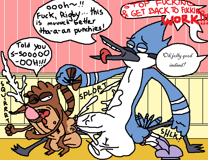 Rule34 – If it exists, there is porn of it / mordecai, rigby / 98956