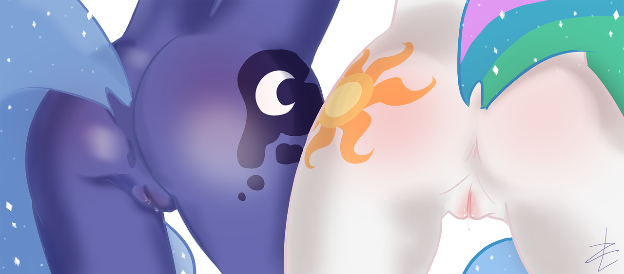 Rule34 – If it exists, there is porn of it / lizombie, princess celestia, princess luna (mlp) / 99419