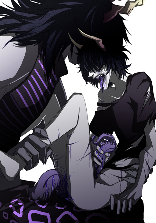 Rule34 – If it exists, there is porn of it / gamzee makara, grand highblood, troll (homestuck) / 99744