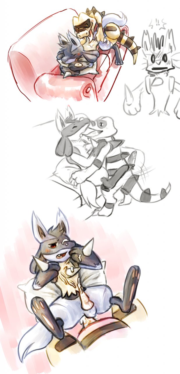 Rule34 – If it exists, there is porn of it / haychel, krokorok, lucario / 99806