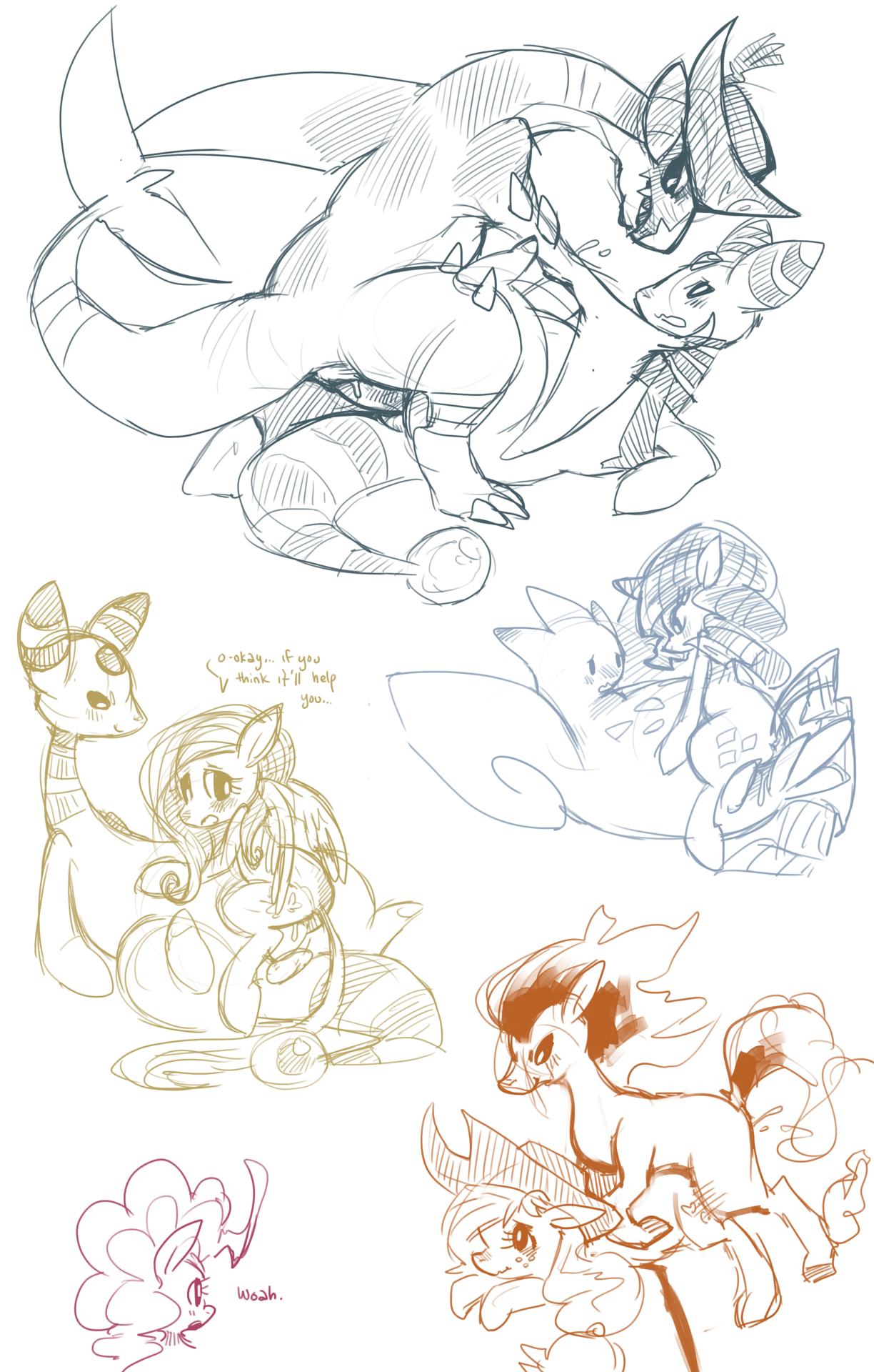 Rule34 – If it exists, there is porn of it / purplekecleon, ampharos, applejack (mlp), fluttershy (mlp), garchomp, pinkie pie (mlp), ponyta, rarity (mlp), togekiss / 99830