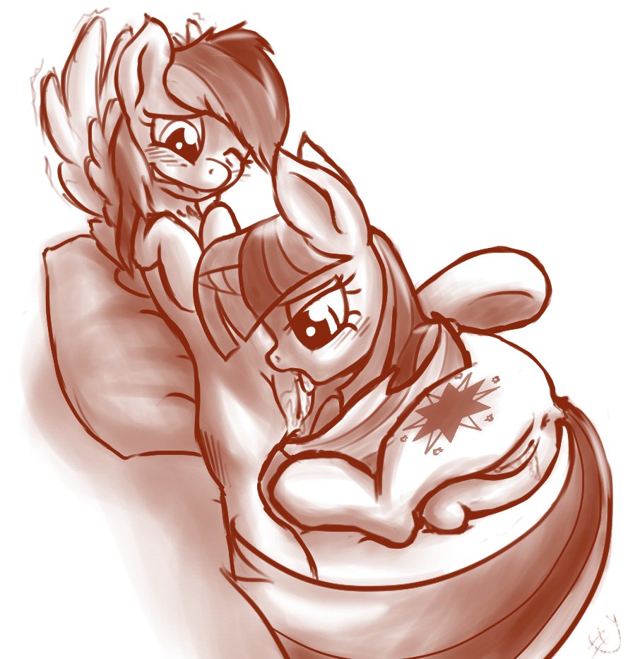 Rule34 – If it exists, there is porn of it / sharpy, rainbow dash (mlp), twilight sparkle (mlp) / 99841