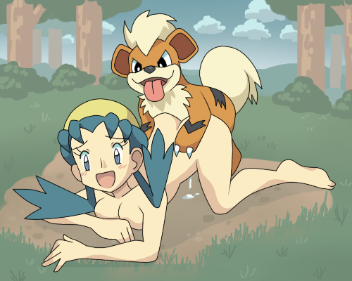 Rule34 – If it exists, there is porn of it / hinoarashi, growlithe, kris (pokemon) / 99916