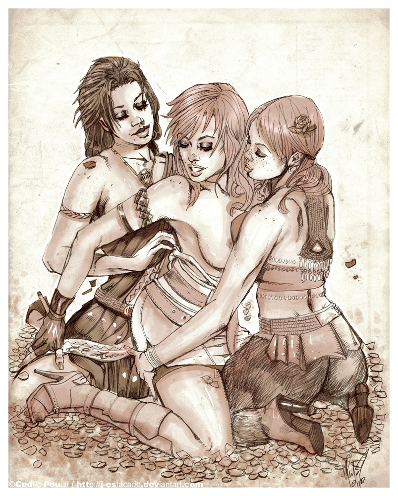 Rule34 – If it exists, there is porn of it / j-estacado, eclair farron, oerba dia vanille, oerba yun fang (ff xiii) / 100111