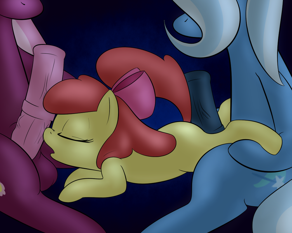 Rule34 – If it exists, there is porn of it / krystil, apple bloom (mlp), cheerilee, cutie mark crusaders, trixie lulamoon / 100230