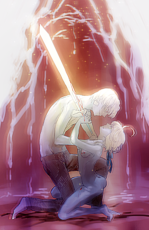 Rule34 – If it exists, there is porn of it / gilgamesh, saber / 100284