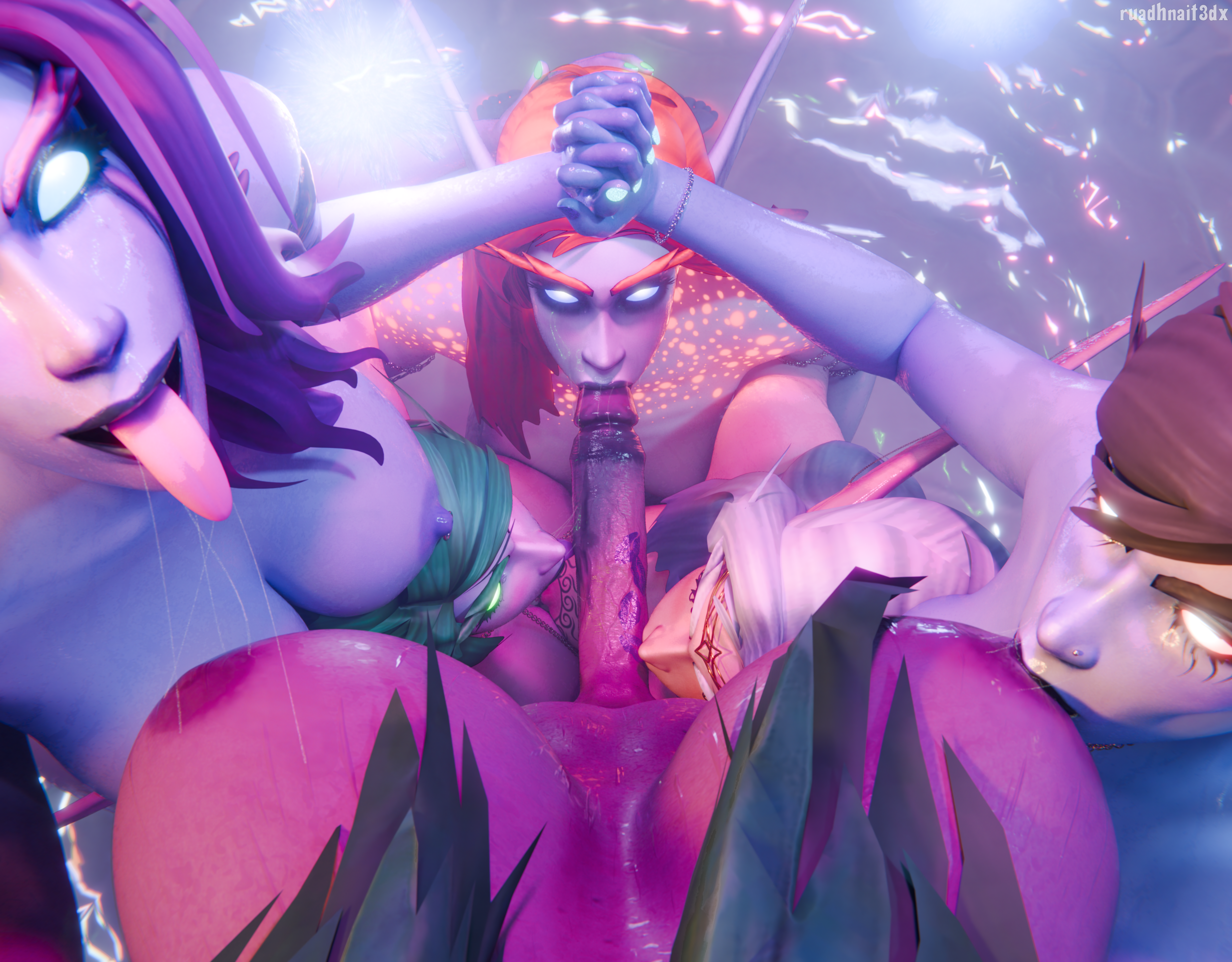 Rule34 – If it exists, there is porn of it / night elf, tyrande whisperwind / 8652457