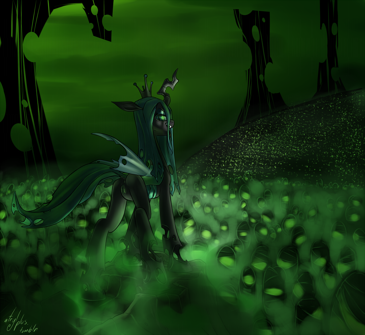 Rule34 – If it exists, there is porn of it / atryl, queen chrysalis / 101246