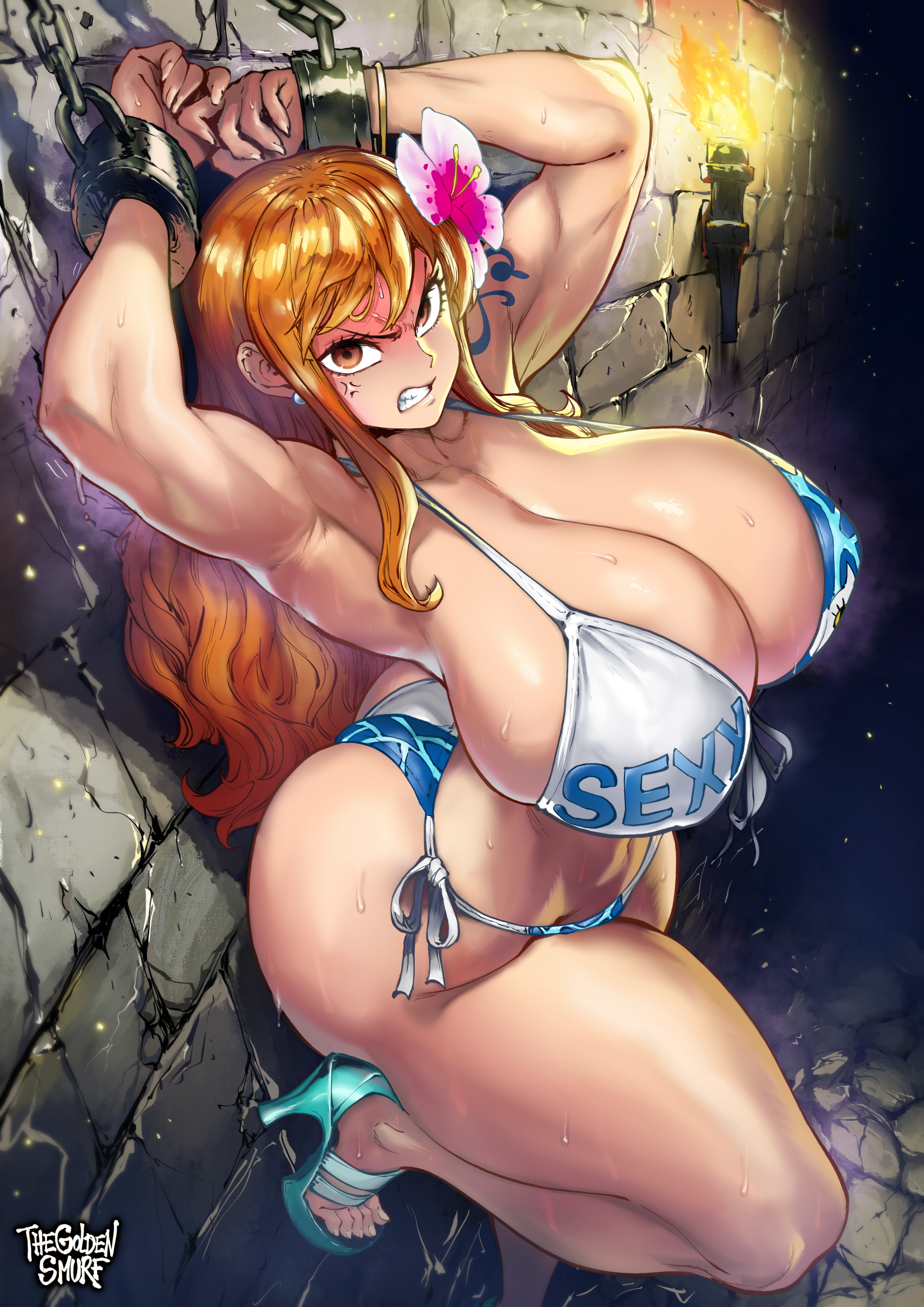 Rule34 – If it exists, there is porn of it / thegoldensmurf, nami (one piece) / 8652513