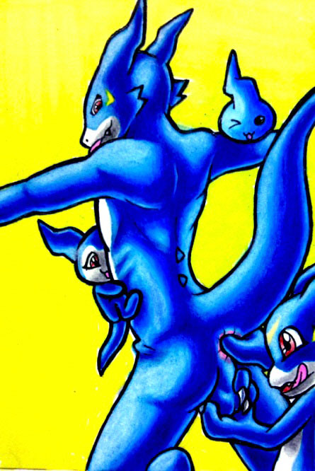 Rule34 – If it exists, there is porn of it / tmdduq6918, chicomon, flamedramon, veemon / 101459