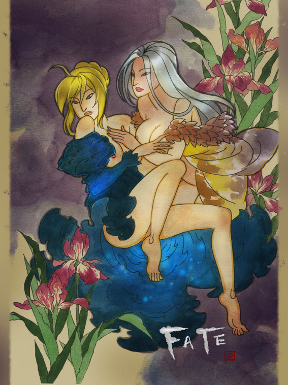 Rule34 – If it exists, there is porn of it / irisviel von einzbern, saber / 101542