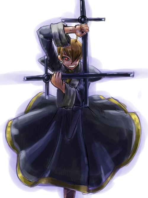 rickert kai, alexander anderson, elsa la conti, aq interactive, arcana heart, arcana heart 2, atlus, examu, tagme, parody