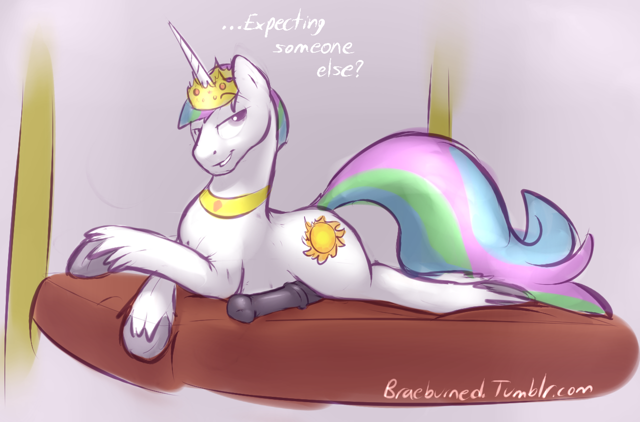 Rule34 – If it exists, there is porn of it / braeburned, princess celestia / 105575