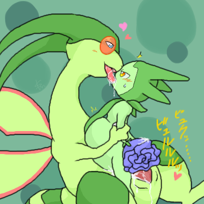Rule34 – If it exists, there is porn of it / flygon, roselia / 105799