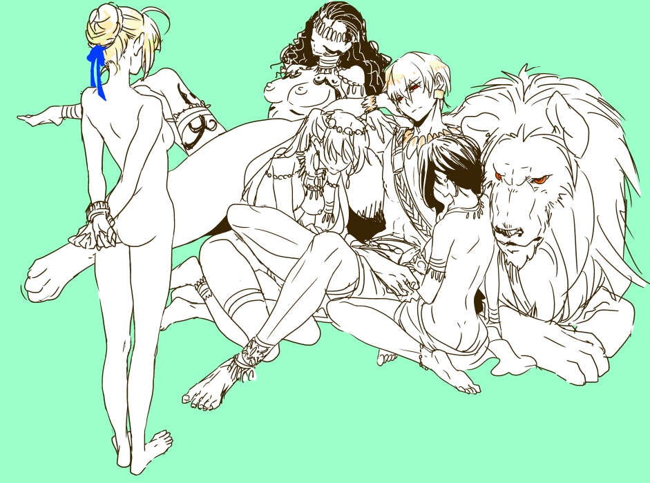 Rule34 – If it exists, there is porn of it / kettle21, gilgamesh, saber / 105869