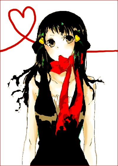 buzz (moi), dawn (pokemon), nintendo, pokemon, bad id, bad pixiv id, 1girl, female focus, hair ornament, hairclip, red scarf, scarf, simple background, solo, white background
