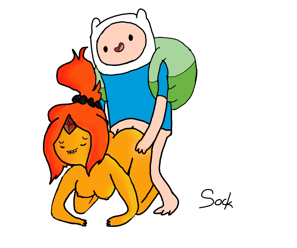 Rule34 – If it exists, there is porn of it / sock (artist), finn the human, flame princess / 105951