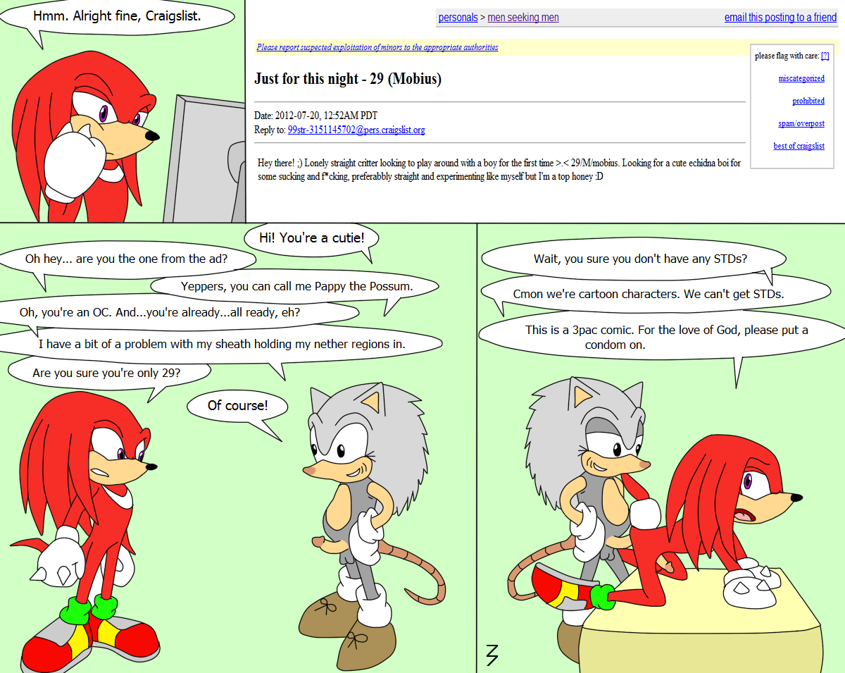 Rule34 – If it exists, there is porn of it / 3pac, knuckles the echidna / 106629