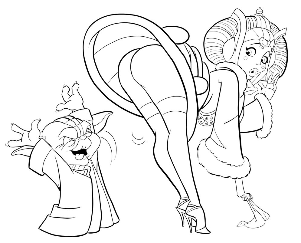 Rule34 – If it exists, there is porn of it / ackers23, padme amidala, yoda / 106800