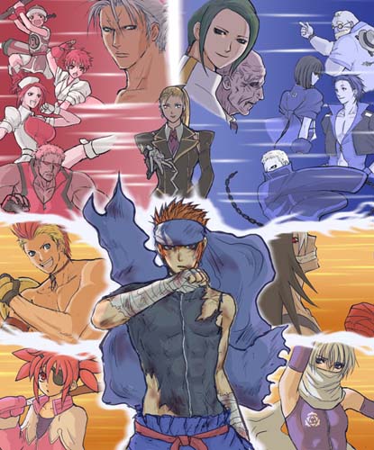 aran (rumble fish), bazoo (rumble fish), beatrice (rumble fish), boyd (rumble fish), garnet (the rumble fish), greed (rumble fish), hazama (rumble fish), hikari (rumble fish), kaya (rumble fish), lud (rumble fish), mito (rumble fish), orville (rumble fish), sheryl (rumble fish), typhon (rumble fish), viren (rumble fish), vlad (rumble fish), zen (rumble fish), rumble fish 2, the rumble fish, lowres, siblings, sisters